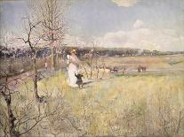 A Holiday at Mentone, 1888-Charles Edward Conder-Framed Stretched Canvas