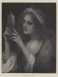 A Lady with Lyre-Charles Edward Halle-Giclee Print