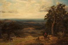 The Valley of the Thames from Richmond Hill-Charles Edward Johnson-Giclee Print