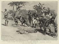 Campaigning in Rhodesia, a Ghastly Relic of Matabele Warfare-Charles Edwin Fripp-Giclee Print