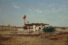 Philae, Egypt, 1863-Charles Emile De Tournemine-Stretched Canvas