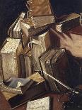 Still Life with Books-Charles Emmanuel Bizet-Mounted Giclee Print