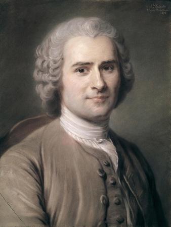 Jean Jacques Rousseau, 1874' Print - Charles Escot