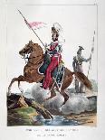 Uniforms of the Mounted 9th and 10th Chasseur Regiment, 1823-Charles Etienne Pierre Motte-Giclee Print
