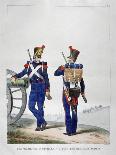 Uniform of Military Sapper-Firemen, France, 1823-Charles Etienne Pierre Motte-Giclee Print