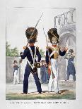 Uniforms of a Regiment of Hussars of the French Royal Guard, 1823-Charles Etienne Pierre Motte-Giclee Print