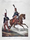 Uniforms of the 6th Regiment of French Hussars, 1823-Charles Etienne Pierre Motte-Giclee Print