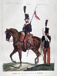 Uniforms of a Swiss Artillery Regiment, 1823-Charles Etienne Pierre Motte-Giclee Print