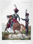 Uniforms of a Regiment of Hussars of the French Royal Guard, 1823-Charles Etienne Pierre Motte-Giclee Print