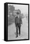 Charles Evans Hughes walking from Union Station Washington DC, 1913-7-Harris & Ewing-Framed Stretched Canvas