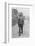Charles Evans Hughes walking from Union Station Washington DC, 1913-7-Harris & Ewing-Framed Photographic Print