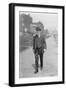 Charles Evans Hughes walking from Union Station Washington DC, 1913-7-Harris & Ewing-Framed Photographic Print