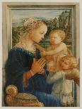 The Madonna and Child, after Lippi, about 1876-80 (W/C and Bodycolour on Paper)-Charles Fairfax Murray-Giclee Print