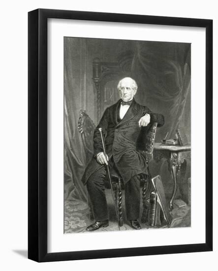 Charles Francis Adams-Alonzo Chappel-Framed Art Print