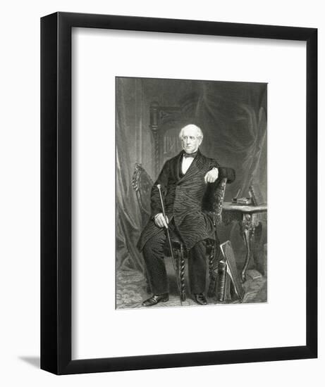 Charles Francis Adams-Alonzo Chappel-Framed Art Print