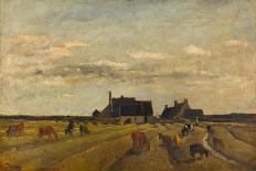 Farm at Kerity, Brittany-Charles-François Daubigny-Giclee Print