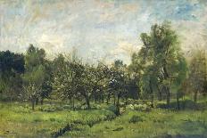 Orchard, C. 1865-69-Charles Francois Daubigny-Art Print