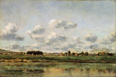 The Seashore Near Villerville, 1875-Charles François Daubigny-Giclee Print