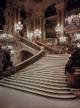 Internal Staircase of Palais Garnier-Charles Garnier-Framed Stretched Canvas