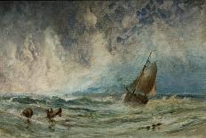Seascape with Ship-Charles George-Giclee Print