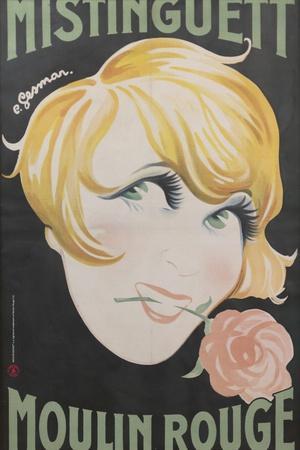1925 Mistinguett Moulin Rouge