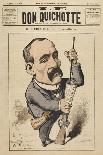 Georges Clemenceau French Statesman: a Satire on Justice-Charles Gilbert-Martin-Mounted Art Print