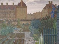 Bethnal Green Allotment, 1943 (Oil on Canvas)-Charles Ginner-Giclee Print