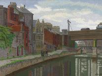 Plymouth Pier from the Hoe, 1923 (Oil on Canvas)-Charles Ginner-Giclee Print