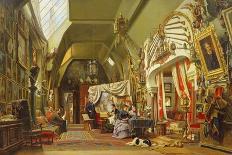 Napoleon III Museum, Pottery Hall at Louvre Museum, 1866-Charles Giraud-Giclee Print