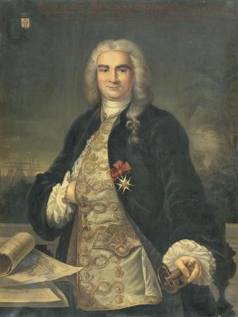 Portrait de Bertrand François Mahé de la Bourdonnais (1699-1753)