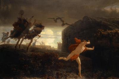 Pentheus Pursued by the Maenads, 1864