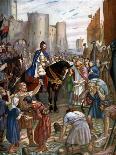William Rufus at the Tower of London-Charles Goldsborough Anderson-Framed Stretched Canvas