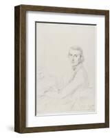 Charles Gounod, 1841-Jean Auguste Dominique Ingres-Framed Giclee Print