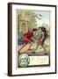 Charles Gounod, French Composer, and a Scene from His Opera Romeo Et Juliette-null-Framed Giclee Print