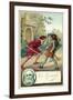 Charles Gounod, French Composer, and a Scene from His Opera Romeo Et Juliette-null-Framed Giclee Print