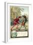 Charles Gounod, French Composer, and a Scene from His Opera Romeo Et Juliette-null-Framed Giclee Print
