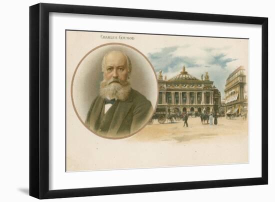 Charles Gounod, French Composer-null-Framed Giclee Print