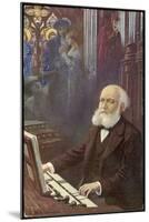 Charles Gounod French Musician and Composer Depicted Composing His Opera Faust-L. Balestrieri-Mounted Art Print