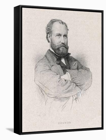 Charles Gounod French Musician and Composer-null-Framed Stretched Canvas