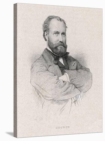 Charles Gounod French Musician and Composer-null-Stretched Canvas