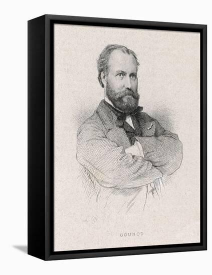 Charles Gounod French Musician and Composer-null-Framed Stretched Canvas