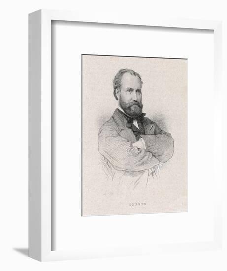 Charles Gounod French Musician and Composer-null-Framed Art Print