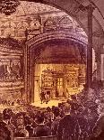 New York theatre interior 1882-Charles Graham-Giclee Print