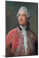 Charles Gravier Count of Vergennes, 1771-74-Gustav Lundberg-Mounted Giclee Print