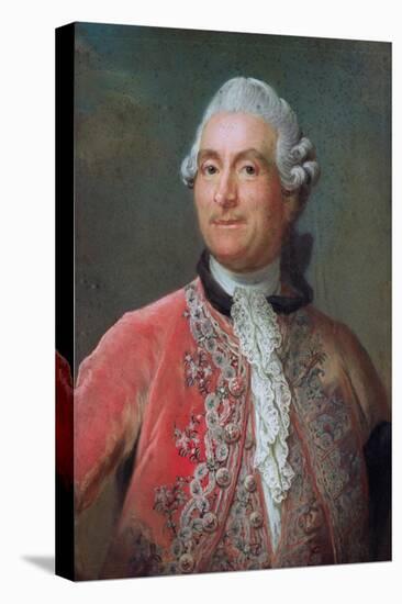 Charles Gravier Count of Vergennes, 1771-74-Gustav Lundberg-Stretched Canvas