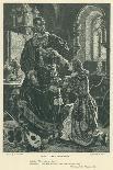 Queen Philippa Interceding for the Burghers of Calais Ad 1347-Charles Gregory-Giclee Print