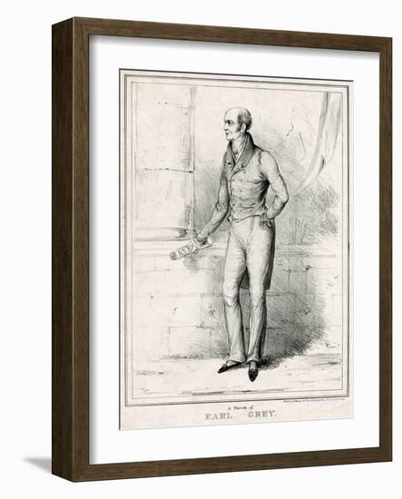 Charles Grey, 2nd Earl Grey-T.C. Wilson-Framed Art Print