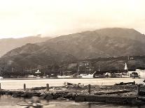 Papeetee Harbor, 1870s, Tahiti, Late 1800s-Charles Gustave Spitz-Photographic Print