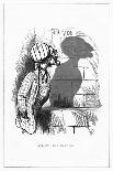 Shadow Drawing. C.H. Bennett, Old Enough...-Charles H Bennett-Art Print