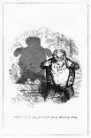 Shadow Drawing. C.H. Bennett, Pot and Kettle-Charles H Bennett-Art Print